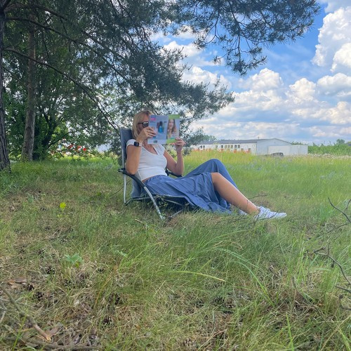 Turistická skládací židle s nosností 100 kg - šedá