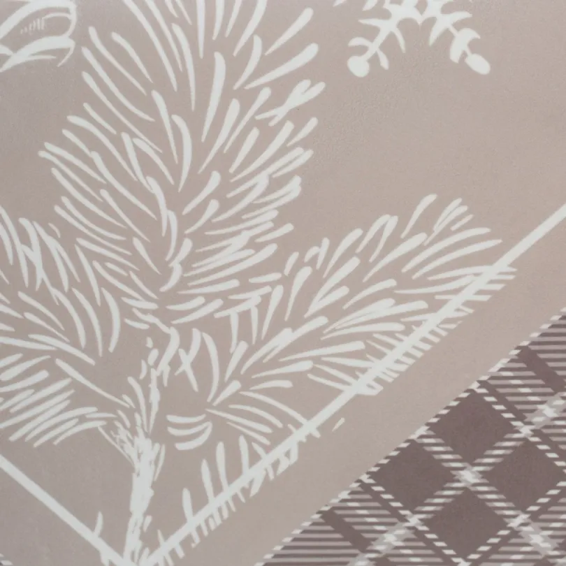 Béžová vianočná štóla s jemným vzorom