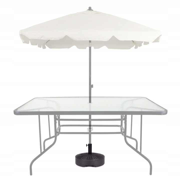 Стойка за чадър за слънце кръгла 22 кг