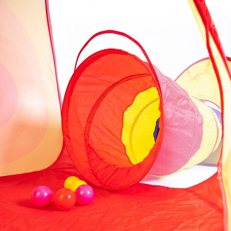Area giochi in tenda per bambini, piscina asciutta + 100 palline