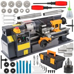 Mini sústruh na kov 550 W, 2500 ot./min, 180 mm