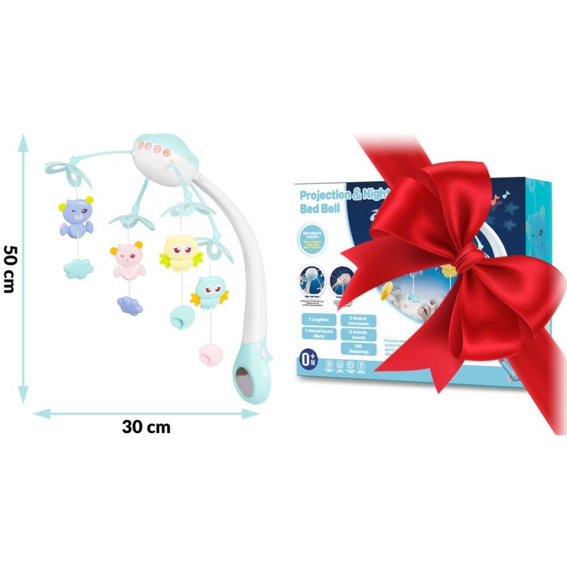 Gyermek zenés körhinta kivetítővel