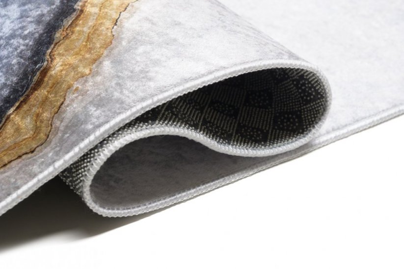 TOSCANA Modern szürke szőnyeg absztrakt mintával 