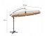 Veľký záhradný slnečník so stojanom CAPPUCINO Veľký záhradný slnečník so stojanom CAPPUCINO