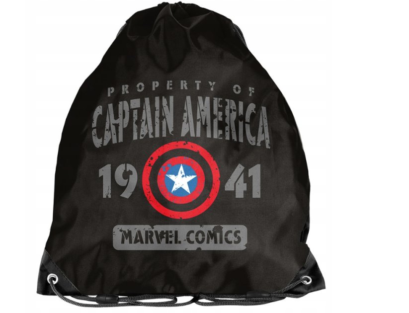 Set scuola CAPTAIN AMERICA AVENGERS - zaino + astuccio + borsa a pantofola