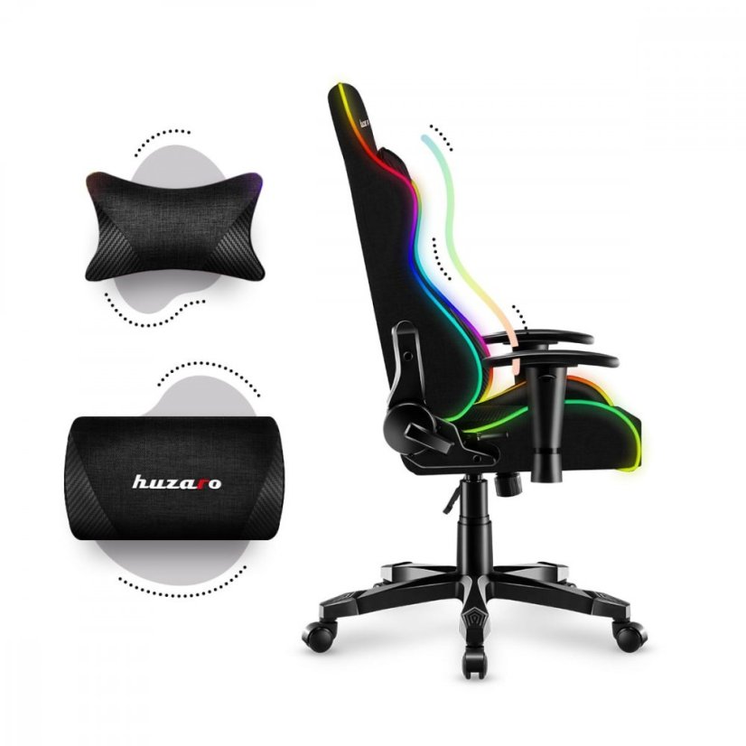 Fantastické herní křeslo pro teenegery s LED osvětlením