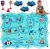 Pista puzzle educativa con macchinine a batteria - 25 pezzi