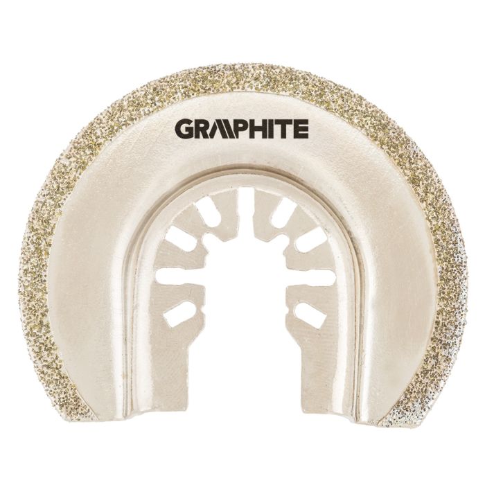 Semi-round blade for ceramics, 65 mm, electroplated with diamond grit 56H063 GRAPHITE