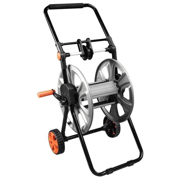 Vozík na záhradnú hadicu, kovový, do 60 m 1/2" hadice, 15-792 NEO