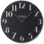 Retro-Wanduhr in schwarz LONDON RETRO 50cm