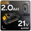 Lítium-iónová batéria Powermat 21 V – univerzálna batéria pre elektrické náradie