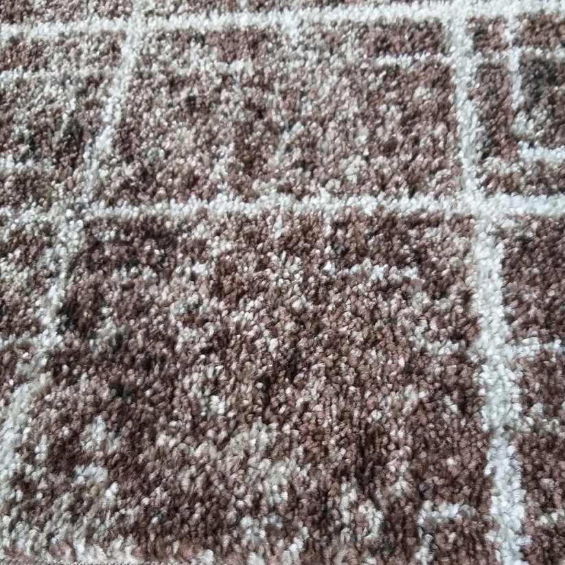 Stílusos puha szőnyeg mintával