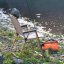 Skladacie turistické kreslo s nosnosťou 130kg - béžové