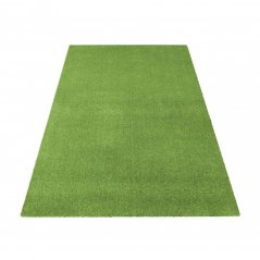 Egyszínű zöld színű szőnyeg
