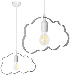 Moderní dětské stropní svítidlo - cloud