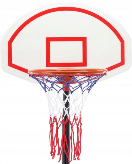 Basketbalový koš s nastavitelným stojanem 165 - 205 cm
