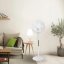 Samostojeći ventilator 45 W s daljinskim upravljačem - bijeli