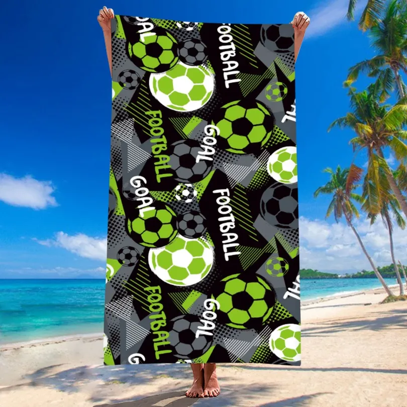 Detská plážová osuška pre malých futbalistov