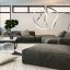 Elegantné moderné LED stropné svietidlo s diaľkovým ovládaním
