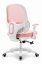 Ergonomické ružové detské kreslo HC-999 - látkové