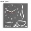 Ceas de perete Coffee Time - Culoare: Violet