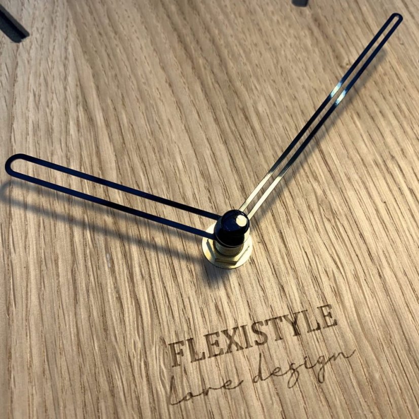 Ceas de lux din lemn Wood Art