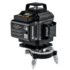 Krížový laser 4D 16 línií 360° zelený laser 40 m + statív PM-PLK-4DM2