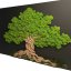 Slika mahovina Drvo života 60 x 120 cm