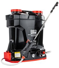 Spruzzatore a batteria 20L con tubo telescopico e 4 ugelli