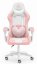 Rainbow Gamer szék - rózsaszín-fehér
