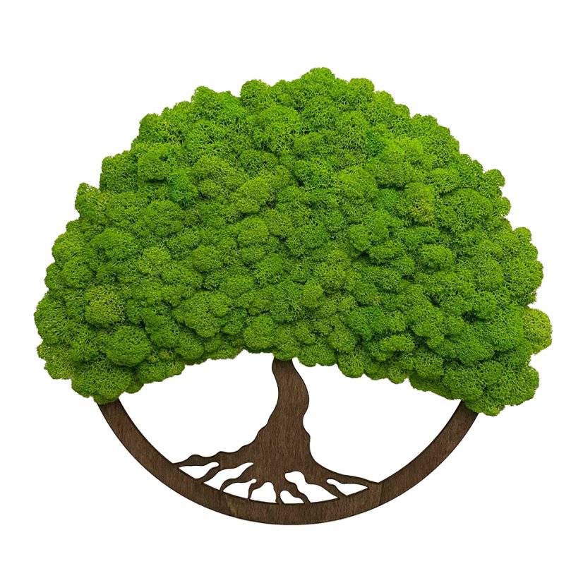 Machový strom života 30cm