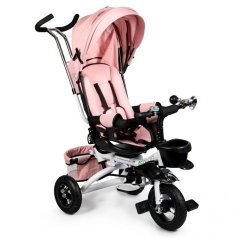 Dětská růžová balanční tříkolka, kolo ECOTOYS