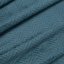 Plüschdecke mit geprägtem Muster blau
