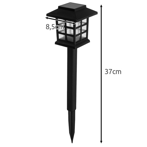 Solar-Gartenlampe - 6 Stück
