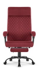Ergonomická kancelářská židle HC-1030 s pružinovým sedákem a nosností 120 kg – vínová