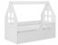 Kvalitetan dječji krevet u obliku kućice u bijeloj boji 140 x 70 cm
