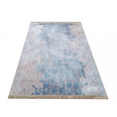Moderní vzorovaný koberec s abstraktním motivem