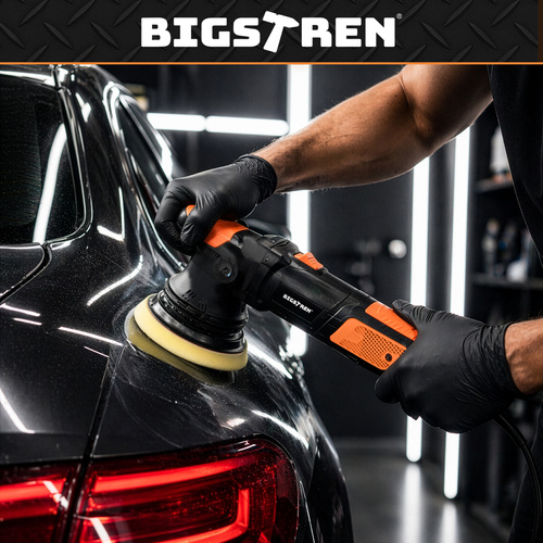 Bigstren DA 125 900 W-os autópolírozó sebességszabályozóval, 125 mm