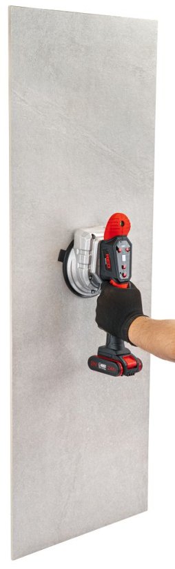 Vibráló tapadókorong csempékhez és üveghez LCD kijelzővel és 2 elemmel - RTAPW0155