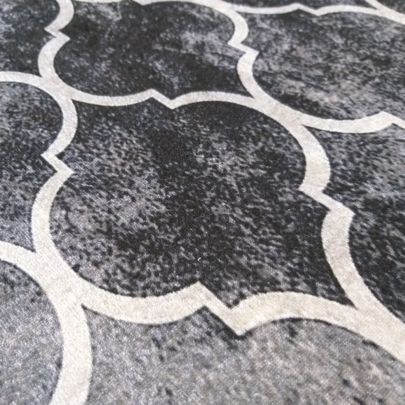 Rutschfester Teppich mit stylischem Muster