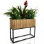 Topf aus natürlichem Eichenfurnier LOFT FIORINO 62X22X50 cm