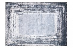 Тъмно модерен килим с противоплъзгащо покритие