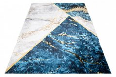 TOSCANA Modern kék szőnyeg absztrakt mintával