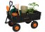 Multifunkční zahradní vozík 3v1 s nosností 200 kg