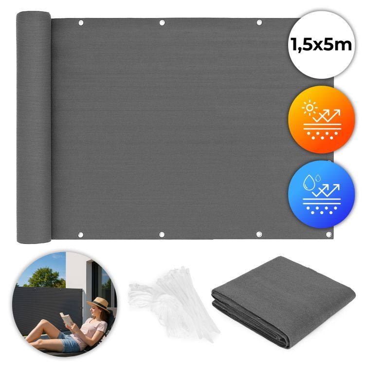 HDPE balcon ecran cu plasă - ecran de protecție pentru balcon și gard