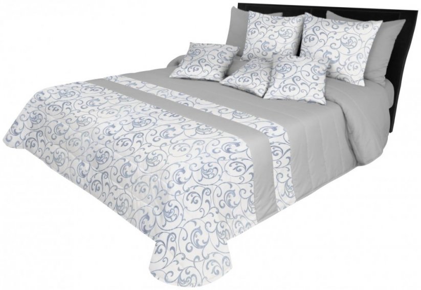 Luxusní přehoz na postel prošívaný se vzorem