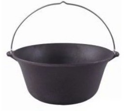 Kotlík v černé barvě o objemu 14,5l