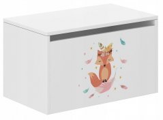 Otroška škatla za shranjevanje s ljubko lisico 40x40x69 cm