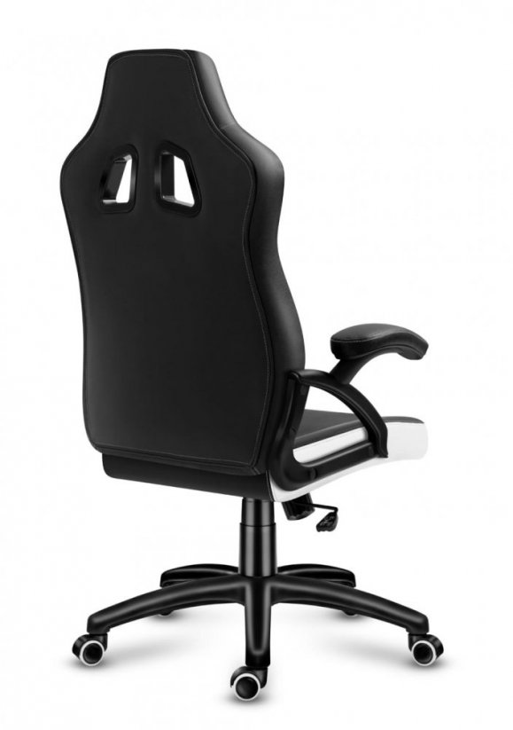Висококачествен геймърски стол бяло FORCE 4.2