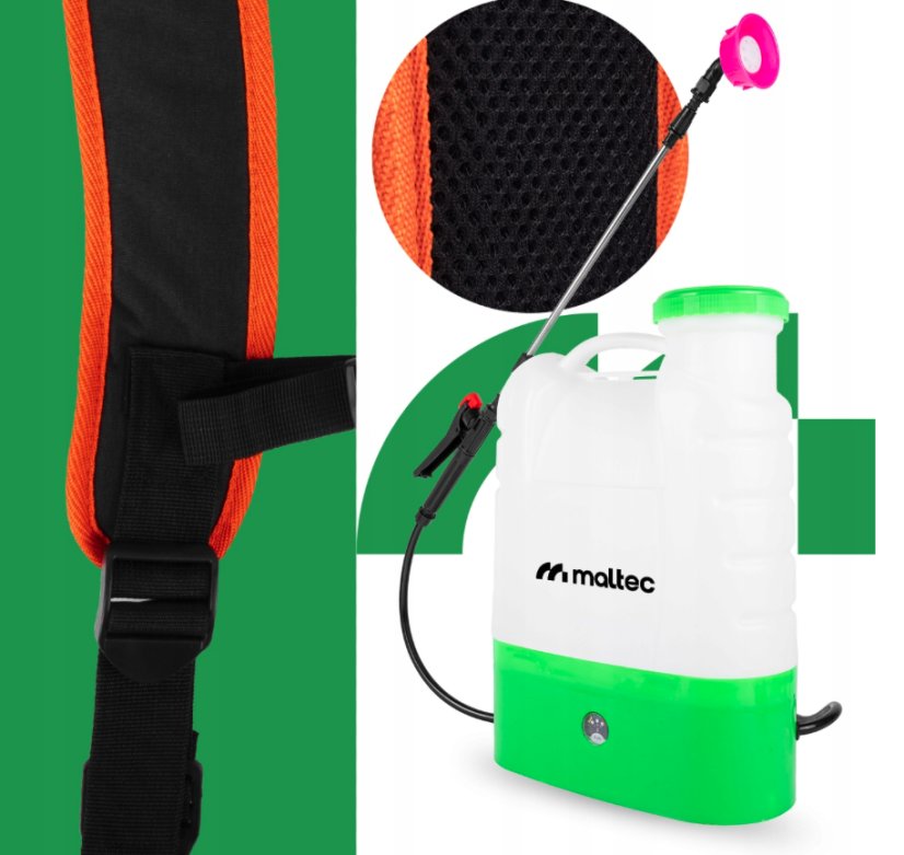 Vezeték nélküli kerti permetező MASTERSPRAY 16L teleszkópos fúvókával